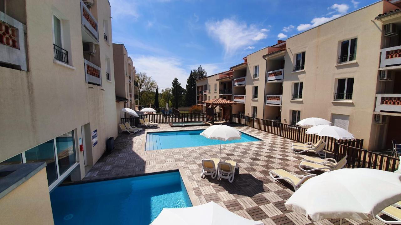 Апартаменты Le Baou Beni - Piscine, Climatisation & Parking Греу-ле-Бэн Экстерьер фото